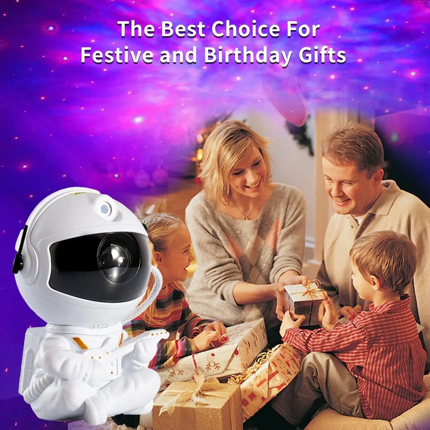 Astronaut Projector Night Light Nebula Galaxy Star Ceiling Galaxy Lights Home Party Decorative Bedroom Children Kids Gift